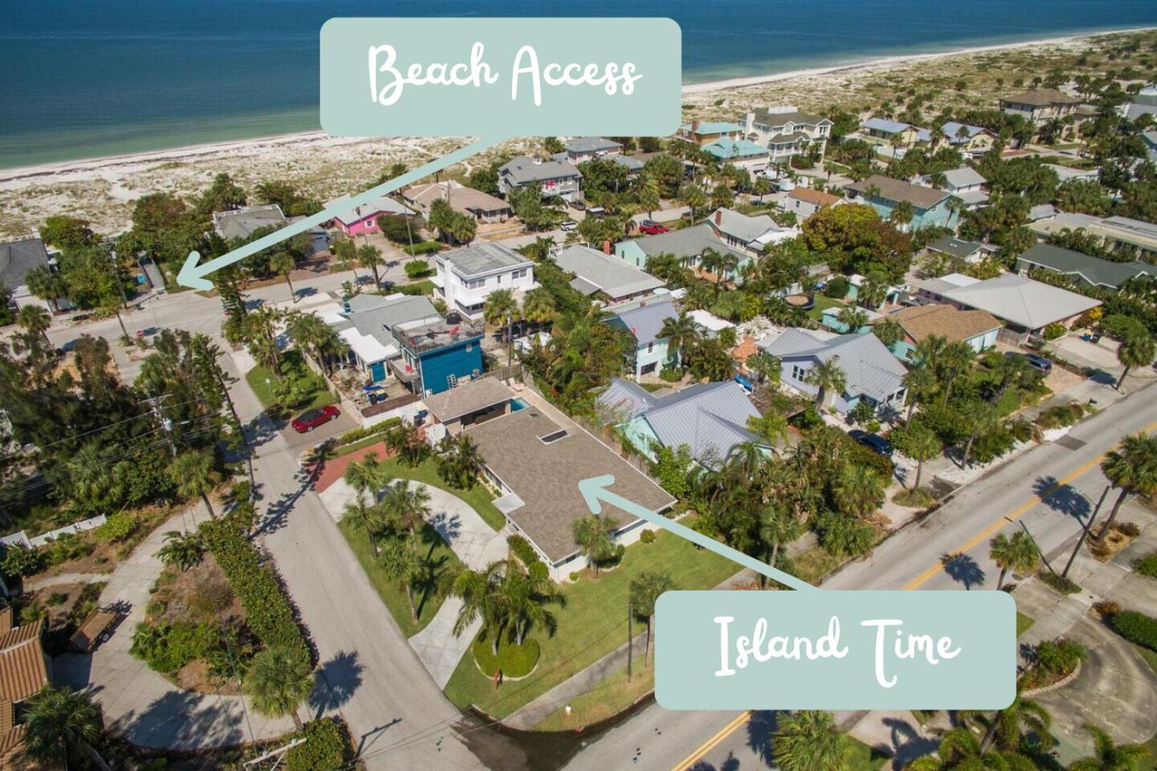 Island Time - Beach Pool Home Clearwater Beach Bagian luar foto